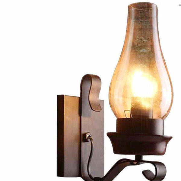 Creative Glass Vintage Wall Lamp