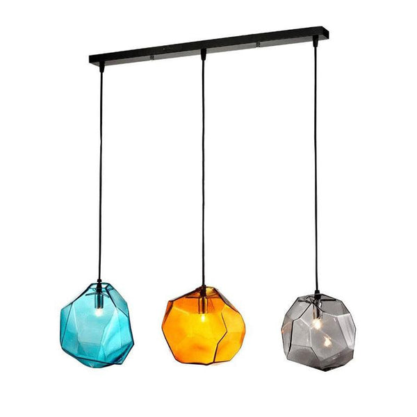 Minimalist Colorful Glass Pendant Lamps