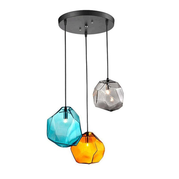 Minimalist Colorful Glass Pendant Lamps
