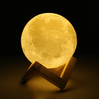 3D Moon Night Light