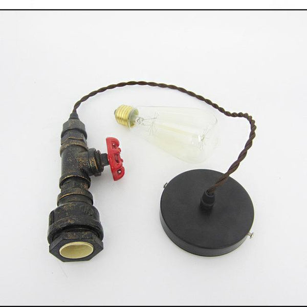 Water Pipe Style Vintage Pendant Lampshade